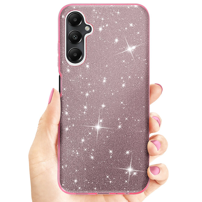 Avizar Coque à Paillettes pour Samsung Galaxy A05S Antichoc Scintillant pas cher
