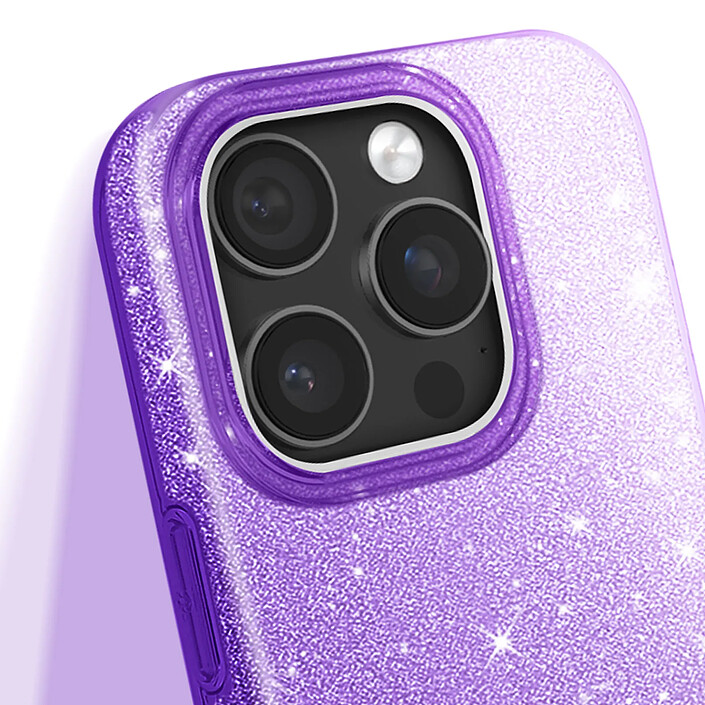 Acheter Avizar Coque à Paillettes pour iPhone 16 Pro Antichoc Scintillant