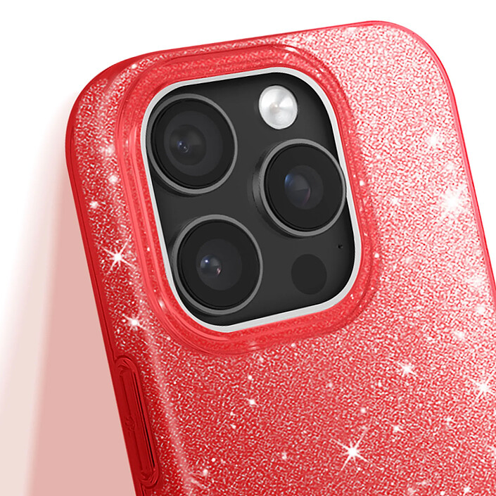 Acheter Avizar Coque à Paillettes pour iPhone 16 Pro Antichoc Scintillant