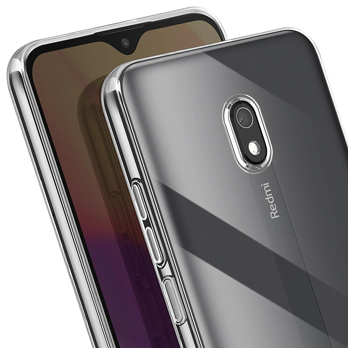 Acheter Avizar Coque pour Xiaomi Redmi 8A Silicone Souple Design Fin Léger Transparent