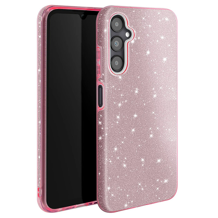 Avizar Coque à Paillettes pour Samsung Galaxy A05S Antichoc Scintillant
