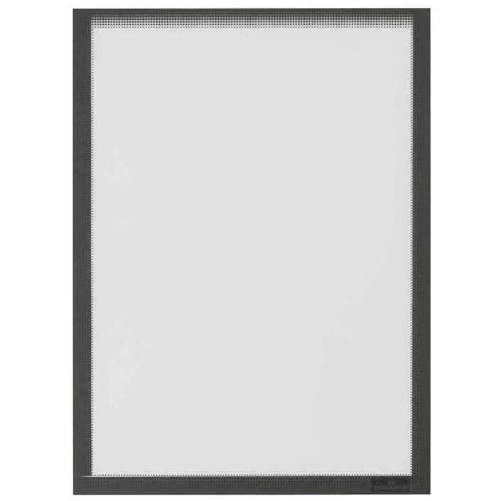 DURABLE Lot de 5 Cadres d'affichage magnétique, A4, gris anthracite