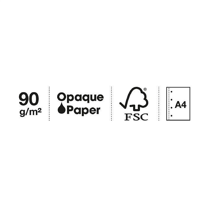 MIQUELRIUS Cahier à spirale 'Notebook EMOTIONS', A4, bleu pas cher