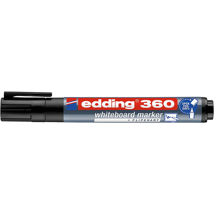 Avis EDDING Marqueur pour Tableaux blancs 360 noir 1,5-3 mm x 10