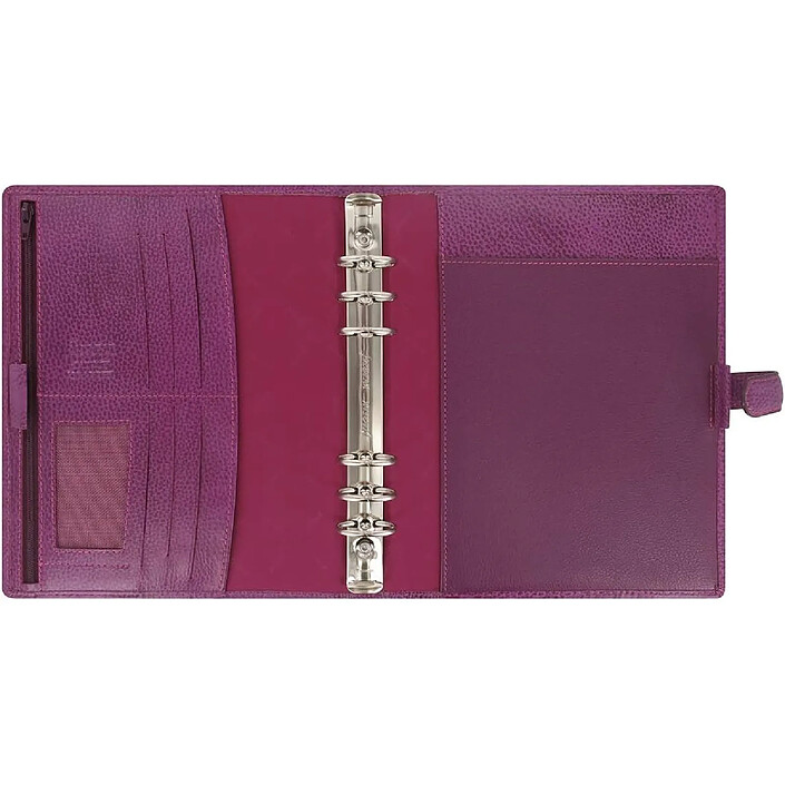 Avis FILOFAX Agenda organiseur 'Finsbury' format A5 semaine sur 2 pages Framboise