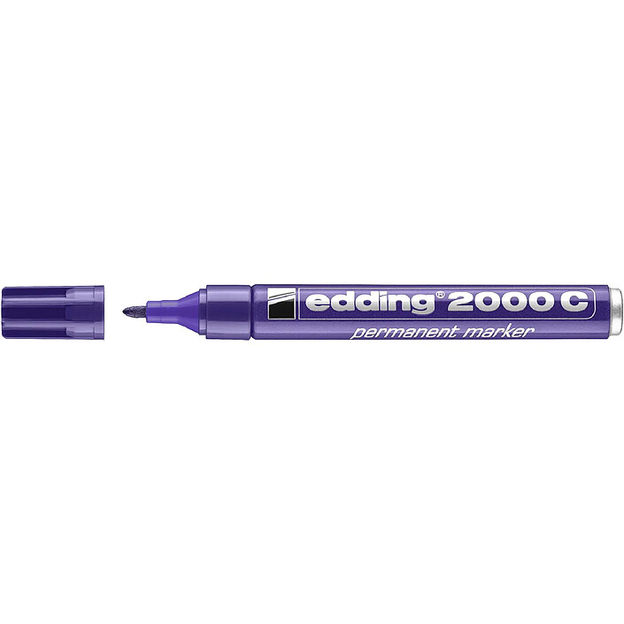 Avis EDDING Marqueur Permanent 2000C Violet Pointe Ronde 1,5-3 mm x 10