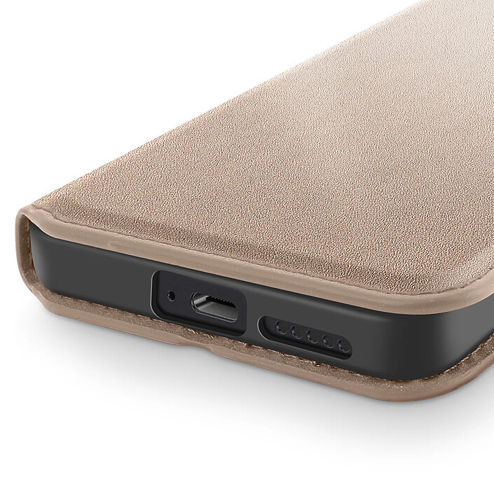 Avizar Étui pour Xiaomi Redmi Note 14 4G Clapet Porte-Cartes et Support Vidéo Jaune pas cher