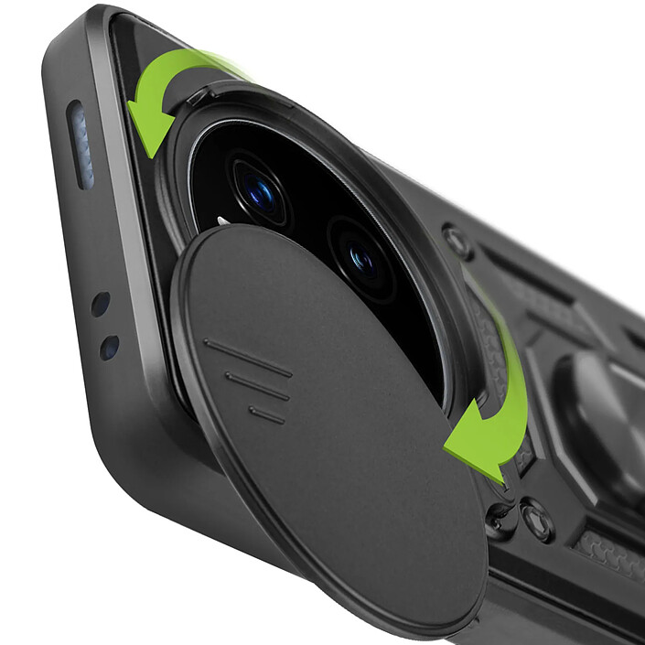 Avis Mayaxess Coque pour Honor Magic 7 Pro Bague Support avec Protection Caméra Noir