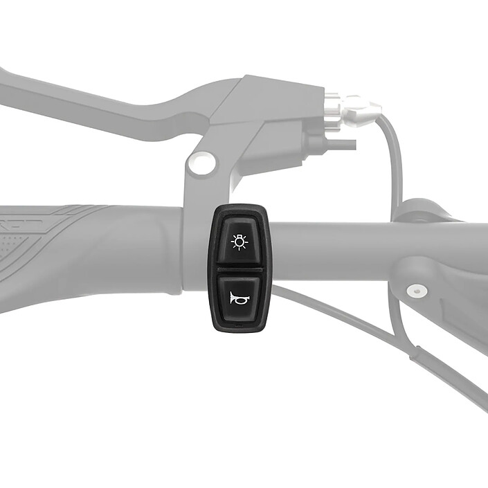 Acheter Minimotors Interrupteur de Phare et de Klaxon pour Dualtron Mini Long Body Noir
