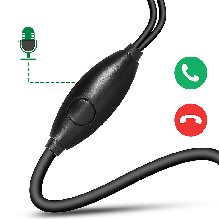 Avis Écouteurs Filaires d'Origine Doro, Jack 3.5mm Noir