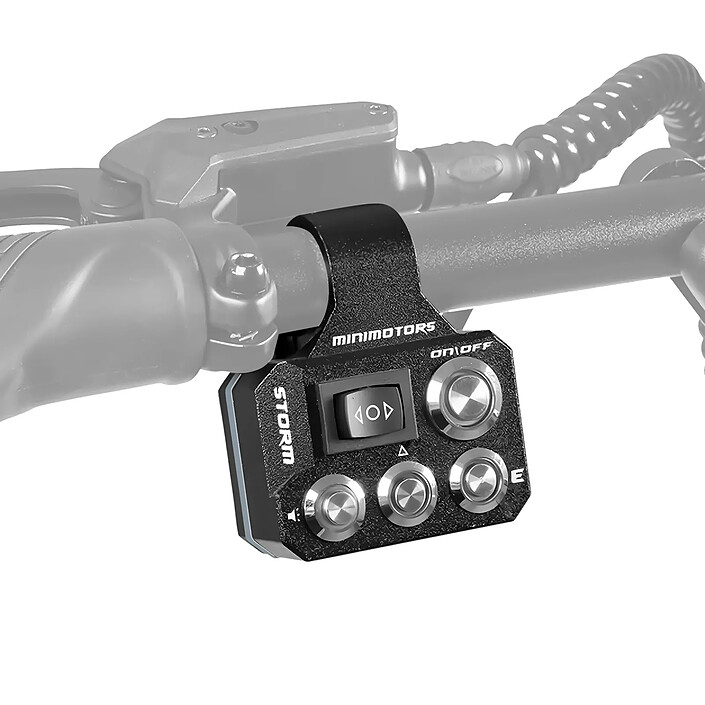 Acheter Minimotors Interrupteur Multi Switch pour Dualtron Storm Original Noir