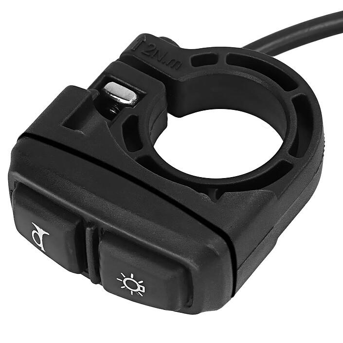 Avis Minimotors Interrupteur de Phare et de Klaxon pour Dualtron Mini Long Body Noir