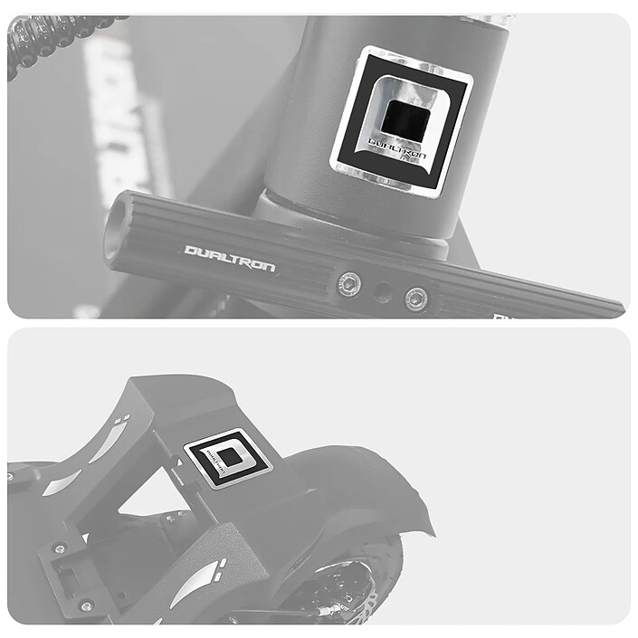 Acheter Minimotors Sticker Logo Dualtron Noir