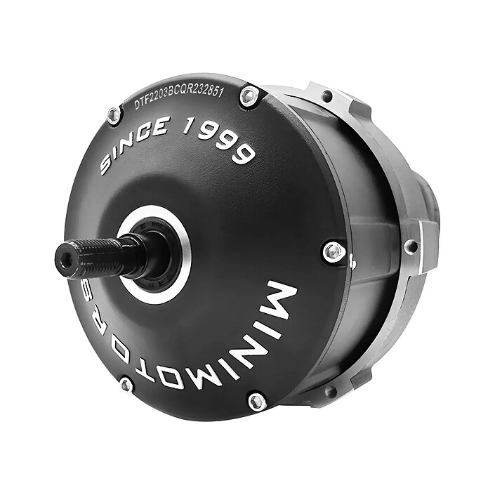 Minimotors Moteur pour Dualtron Thunder Remplacement Avant ou Arrière Noir