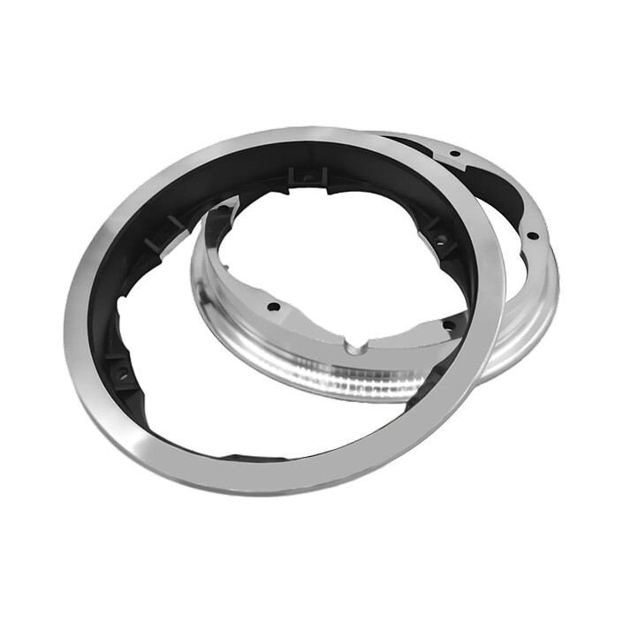 Minimotors 2 Demi-jantes pour Dualtron New, Eagle, Togo Limited et Victor Luxury Noir