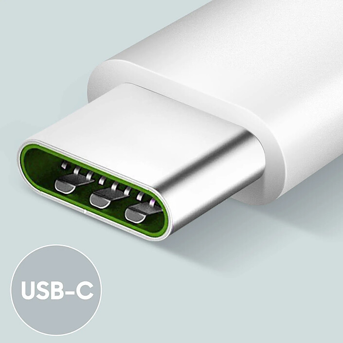 Avis Oppo Écouteurs filaires USB-C Microphone Bouton Multifonction Blanc