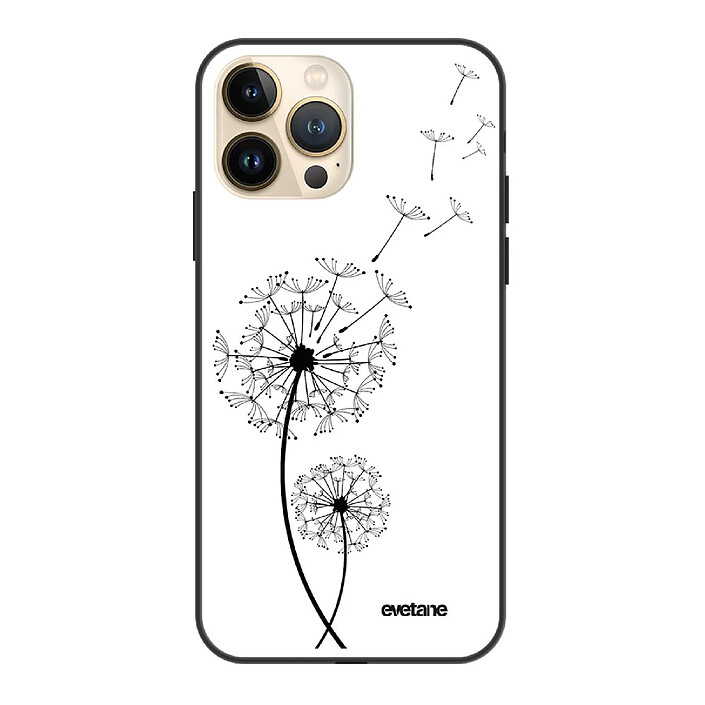 Evetane Coque iPhone 13 Pro Coque Soft Touch Glossy Pissenlit Design