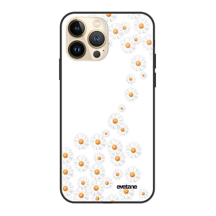 Evetane Coque iPhone 13 Pro Coque Soft Touch Glossy Marguerite Design