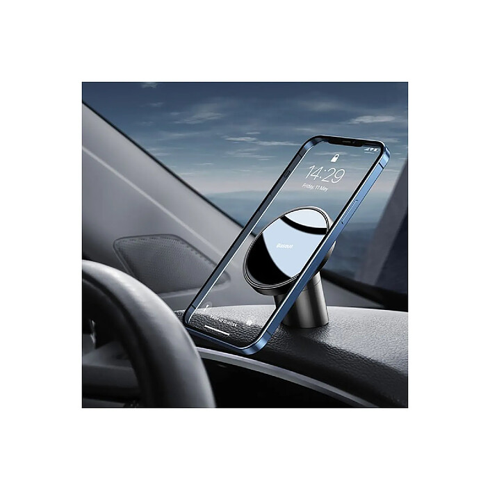 Baseus Support de Voiture Magnétique 2 en 1 Modèle NeoGravity Pivotable à 360° Noir pas cher