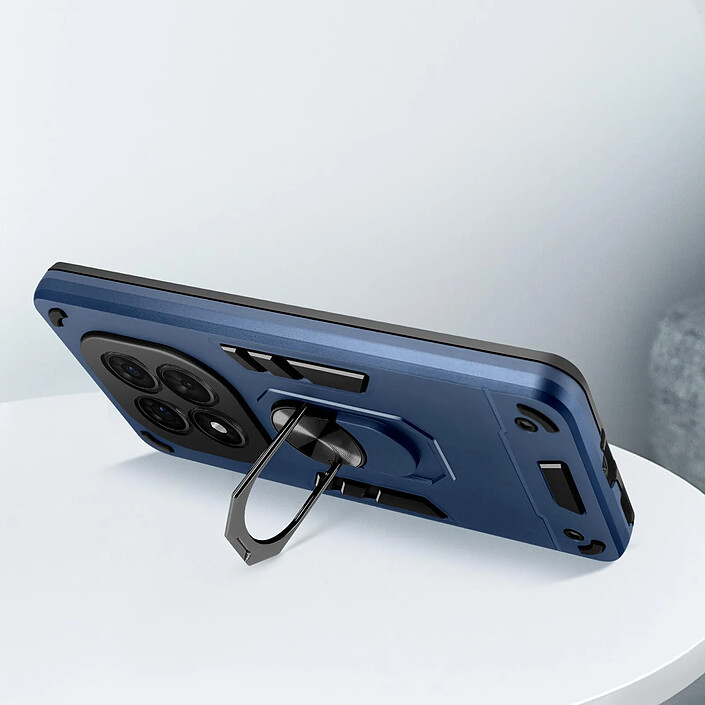 Avis Avizar Coque pour Redmi Note 14 Pro et 14 Pro Plus Anneau Support Antichoc Bleu