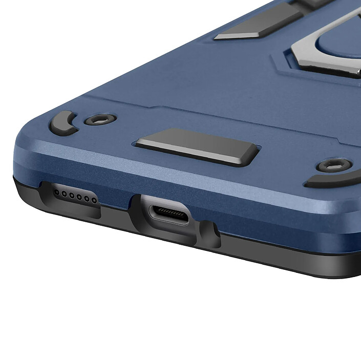 Avizar Coque pour Redmi Note 14 Pro et 14 Pro Plus Anneau Support Antichoc Bleu pas cher