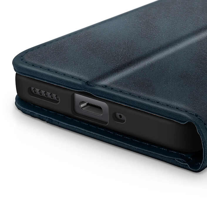 Avizar Housse pour Redmi Note 14 Pro et 14 Pro Plus Portefeuille et Support Bleu nuit pas cher