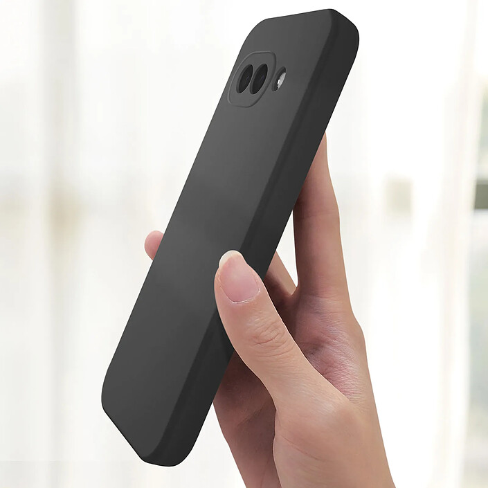Avis Avizar Coque pour Google Pixel 9a Silicone Souple Mat Noir