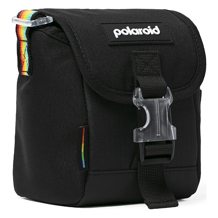 POLAROID Sacoche pour Appareil Photo Polaroid Go avec Bandoulière Réglable Ripstop Noir
