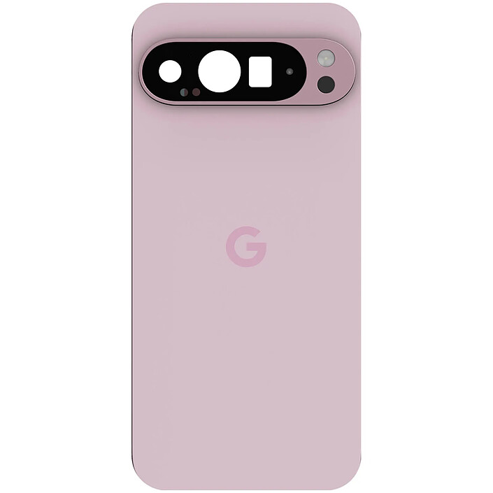 Google Vitre arrière pour Google Pixel 9 Pro XL Original Service Pack Rose