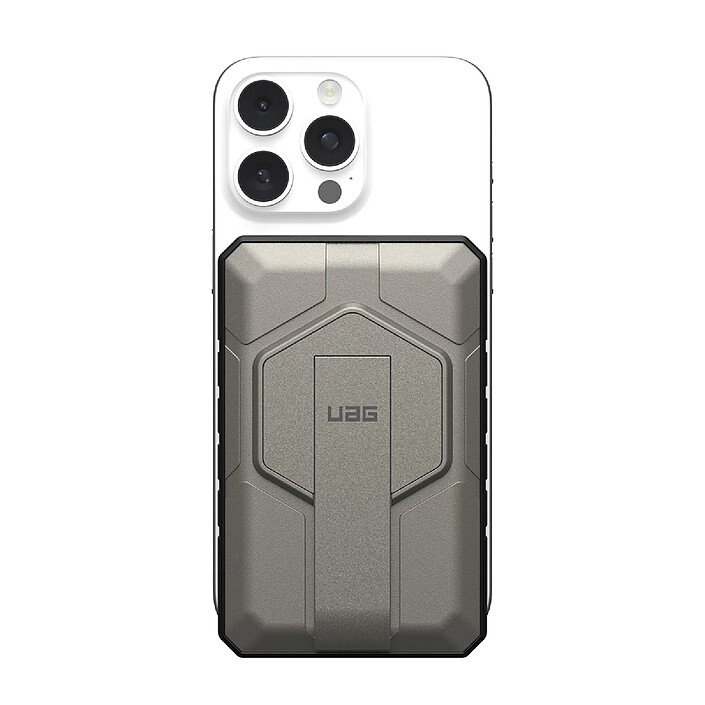 UAG Powerbank MagSafe 10000mAh avec Support Intégré Recharge Rapide Noir / Argent pas cher