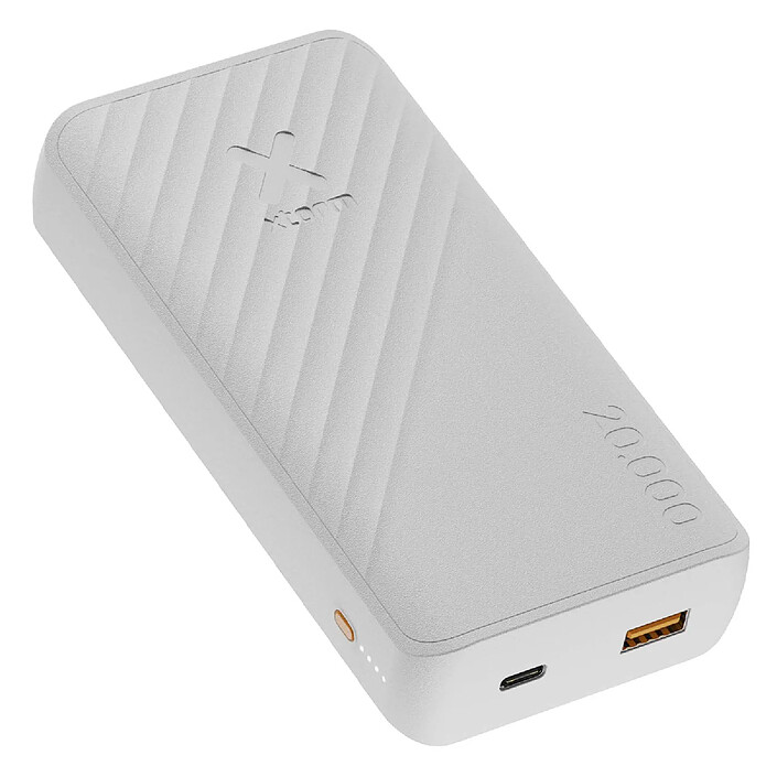Xtorm Powerbank 20 000mAh USB-A/USB-C Modèle Go2 FastCharge 15W Compact Blanc