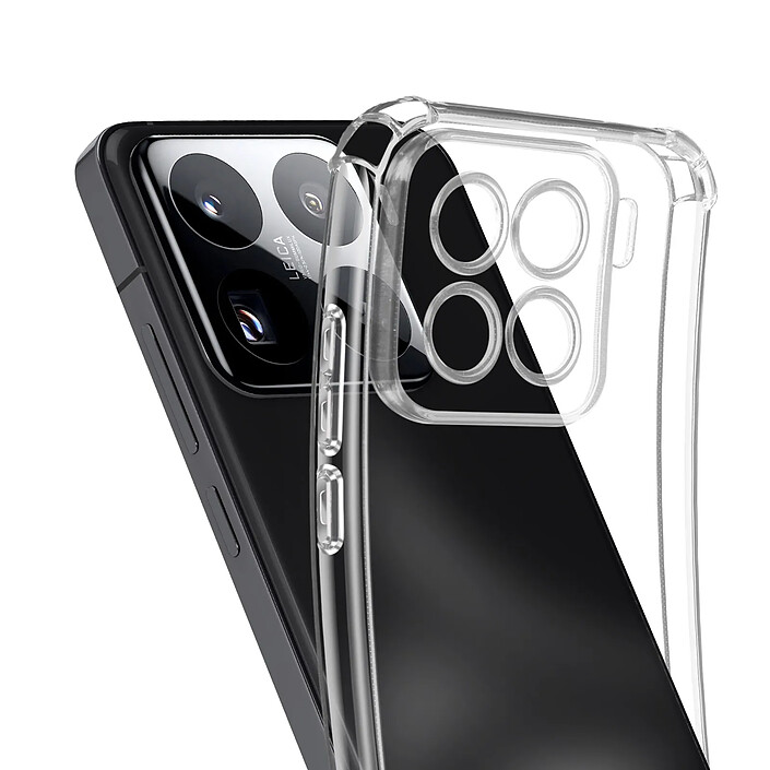 Avis Mayaxess Coque Antichoc pour Xiaomi 15 Pro Coins Renforcés Transparent