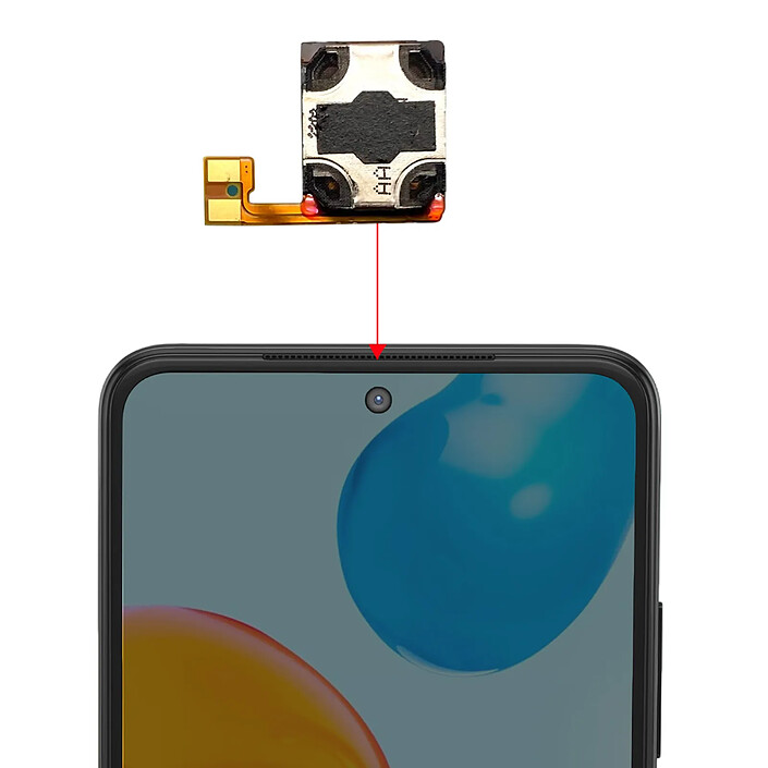 Avis Clappio Haut-parleur Interne pour Xiaomi Redmi Note 11 4G Noir