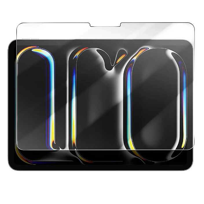 MW Protection d'Écran pour iPad Pro 11" M4 2024 en Verre Trempé 9H Transparent