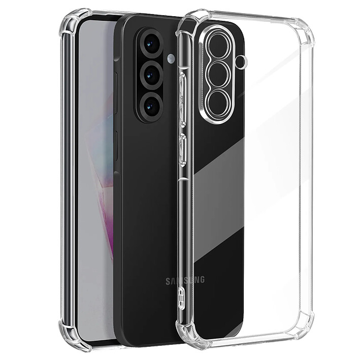 Mayaxess Coque Antichoc pour Samsung Galaxy A36 Coins Renforcés Transparent