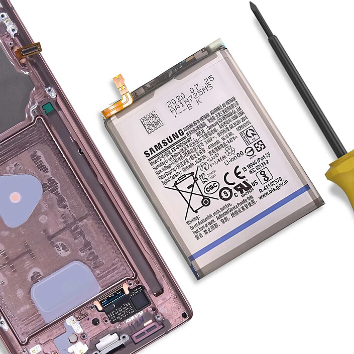 Avis Batterie interne pour Galaxy Note 20 4300mAh modèle EB-BN980ABY Blanc