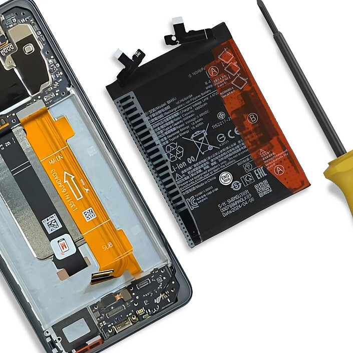 Avis Clappio Batterie interne pour Redmi Note 13 Pro Plus 5G 5000mAh modèle BM5U