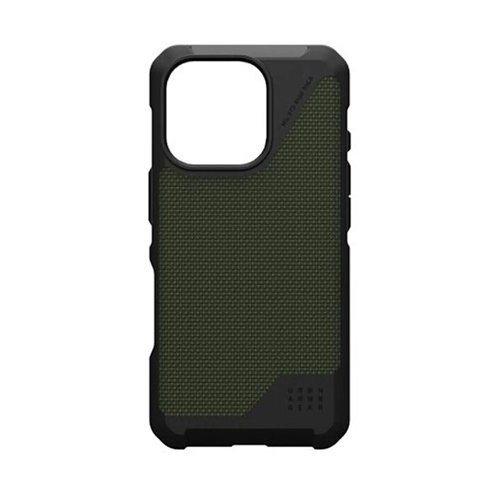 UAG Coque pour iPhone 16 Pro MagSafe Metropolis LT Kevlar Vert