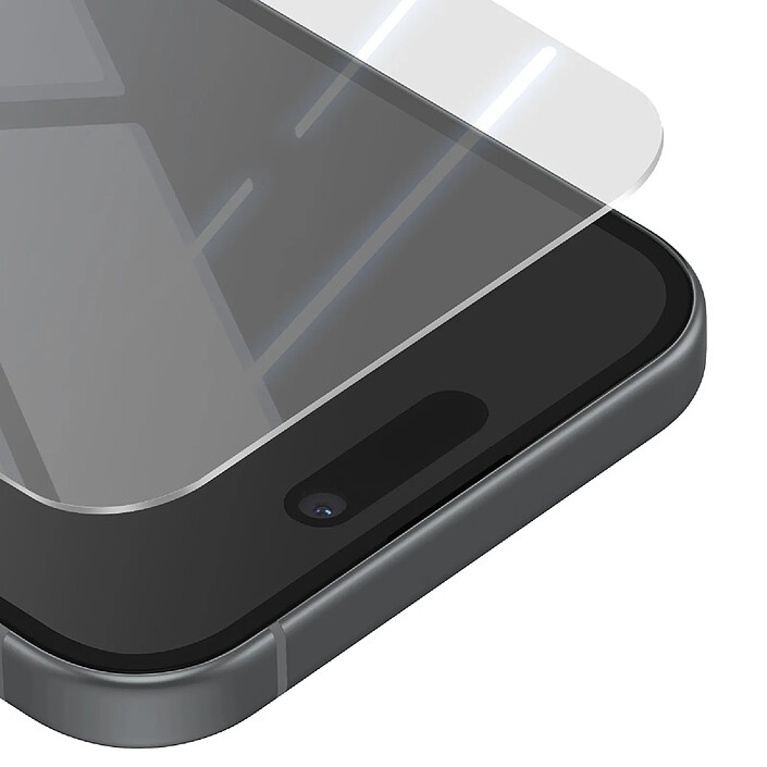 Avis MW Protection d'Écran pour Apple iPhone 16/ iPhone 15 en Verre Trempé Ultra-fin Transparent