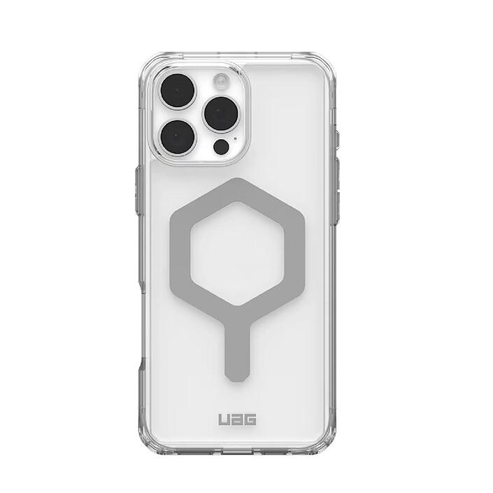 UAG Coque pour iPhone 16 Pro Max Antichocs Série Plyo avec Coins Air-Soft Transparent
