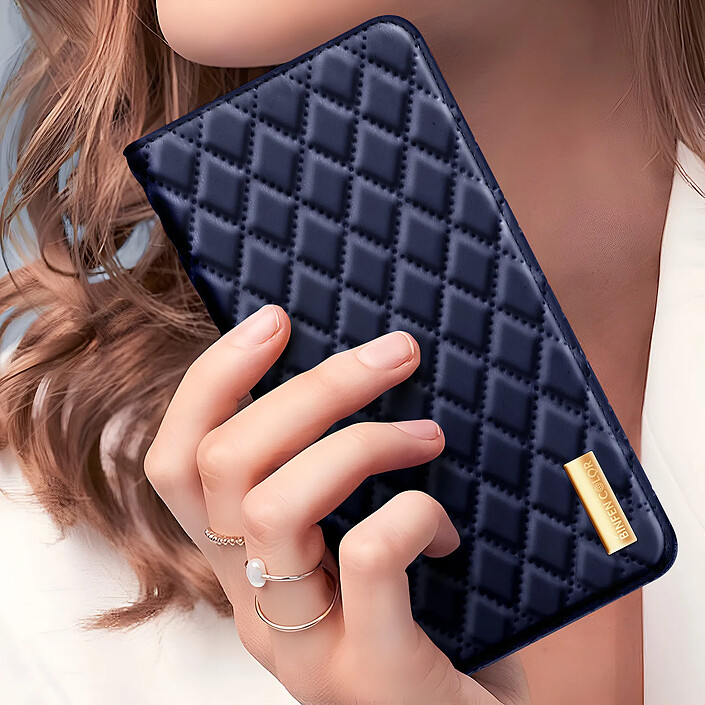 Acheter Avizar Étui pour Xiaomi Redmi Note 14 Pro et 14 Pro Plus Portefeuille Bleu nuit