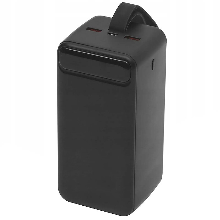 Platinet Batterie de Secours 50000mAh PD Quick Charge Affichage LED avec Torche LED Noir