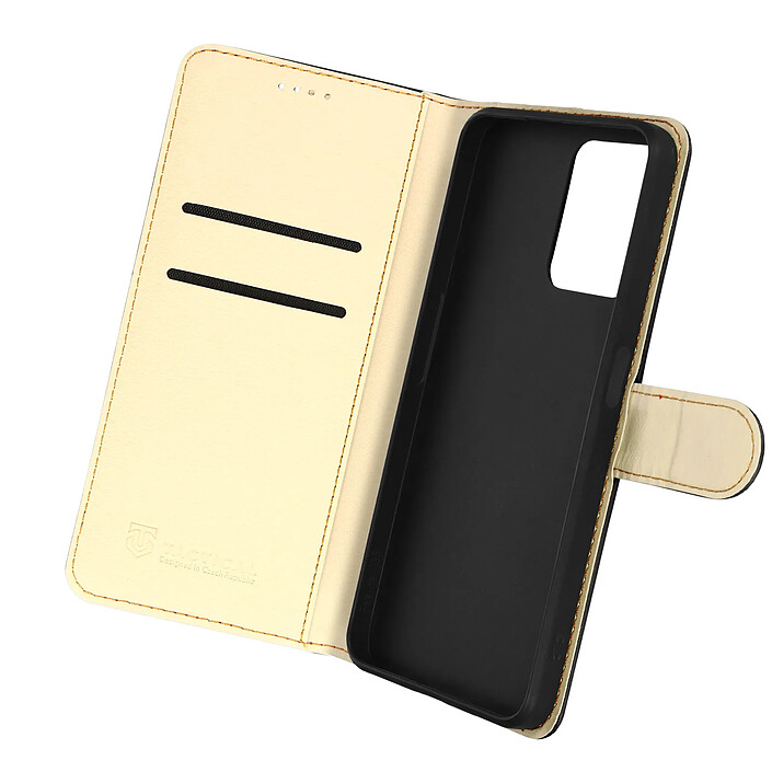 Étui Portefeuille Avec Support Pour Realme Note 60 - Similicuir Bleu Nuit, Marque Avizar