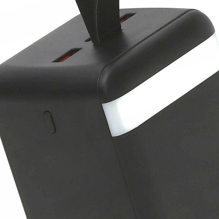 Acheter Platinet Batterie de Secours 50000mAh PD Quick Charge Affichage LED avec Torche LED Noir