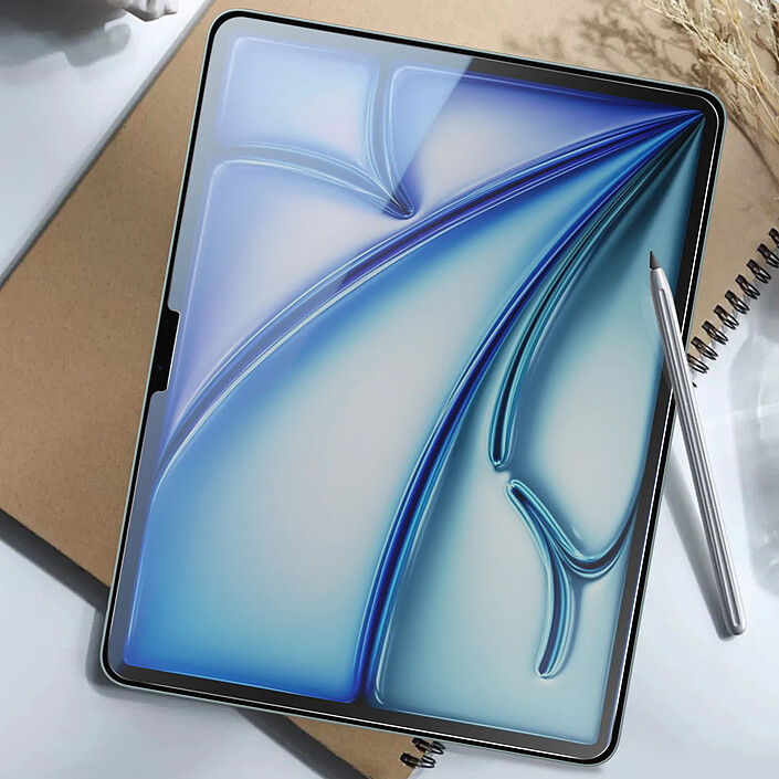 Avis Avizar Verre Trempé pour iPad Air 13 2024 / 2025 / 2026 Dureté 9H Anti-rayures Transparent
