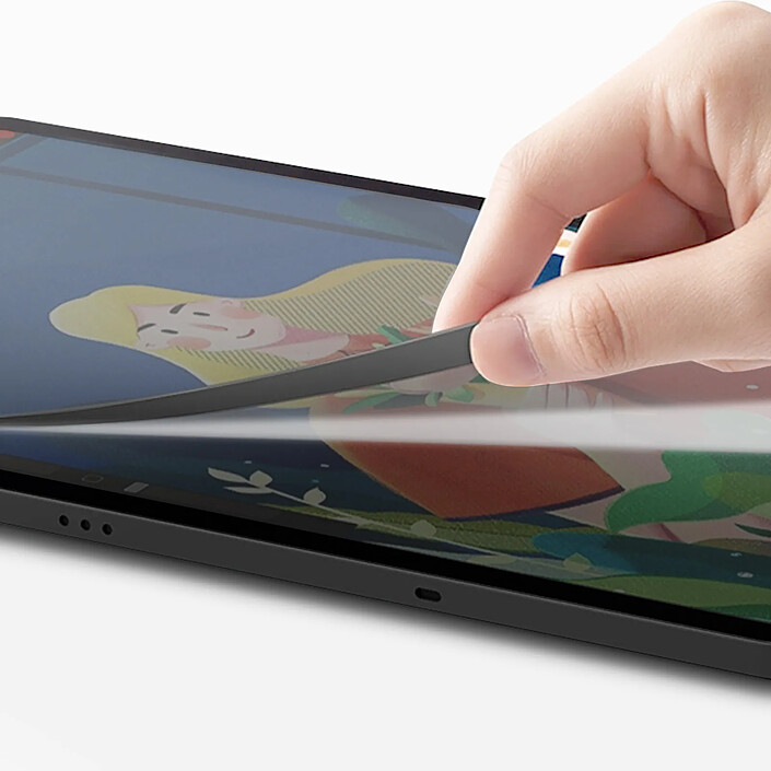 Avis Dux Ducis Protège Écran pour Samsung Tab S9 FE Plus Paperlike Réutilisable Noir