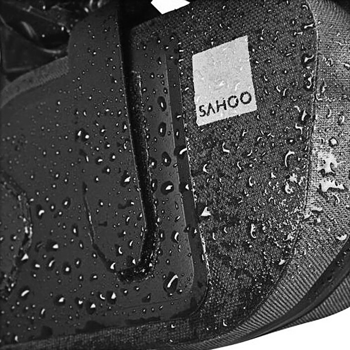 Avis Sahoo Sacoche Vélo 0.8L Compacte Imperméable Fixation Selle Boucle Scratch Sahoo