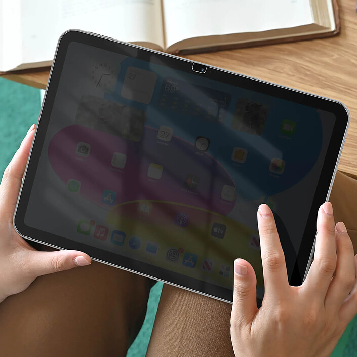 Avis 4smarts Verre Trempé pour iPad A16 / 10.9 2022 Anti-Rayures Second Glass Transparent