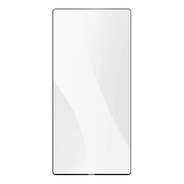 Mocolo Verre Trempé pour Samsung Galaxy S23 Ultra Dureté 9H Incurvé 3D Adhésif Noir