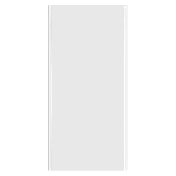 Blueo Verre trempé pour Samsung Galaxy S23 Ultra Incurvé Fixation lampe UV Transparent